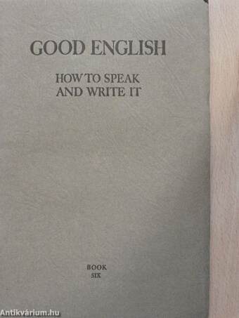 Good English Book 6.