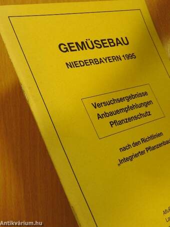 Gemüsebau Niederbayern 1995