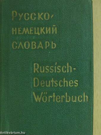 Russisch-Deutsches Taschenwörterbuch (minikönyv)