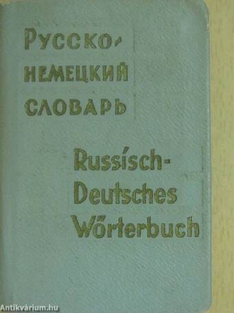 Russisch-Deutsches Taschenwörterbuch (minikönyv)