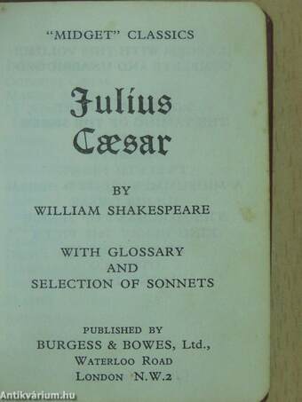 Julius Caesar (minikönyv)