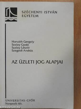 Az üzleti jog alapjai