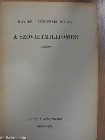 A szovjetmilliomos