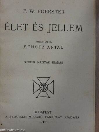 Élet és jellem