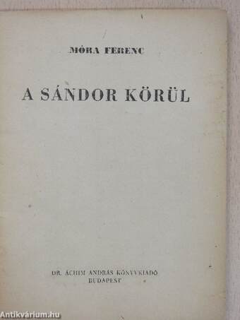 A Sándor körül