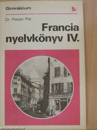 Francia nyelvkönyv IV.