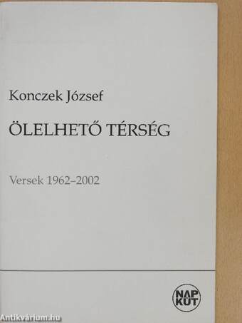 Ölelhető térség (dedikált példány)