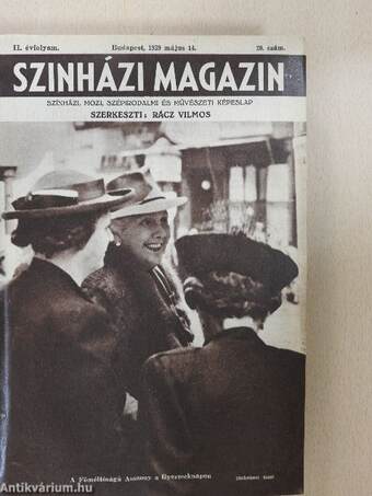 Szinházi Magazin 1939. (nem teljes évfolyam)