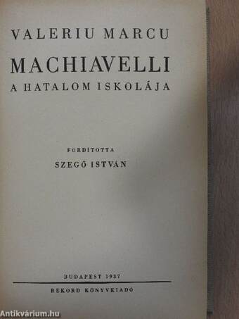 Machiavelli