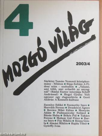 Mozgó Világ 2003. április