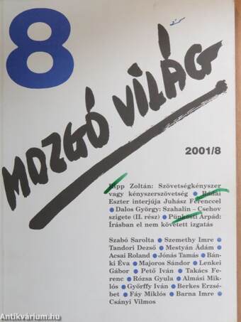 Mozgó Világ 2001. augusztus