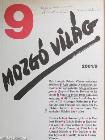 Mozgó Világ 2001. szeptember