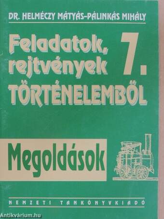 Feladatok, rejtvények történelemből 7. - Megoldások