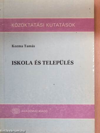 Iskola és település