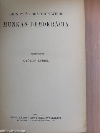 Munkás-demokrácia I-II.