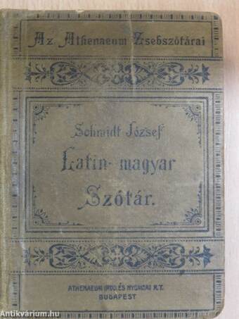 Latin-magyar zsebszótár I.