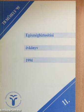 Egészségbiztosítási évkönyv 1994