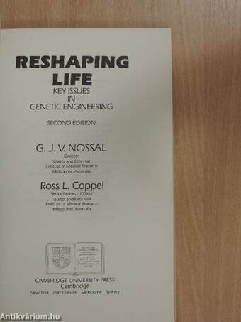 Reshaping Life