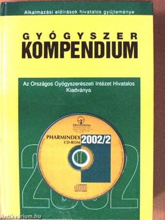 Gyógyszer kompendium 2002 - CD-vel