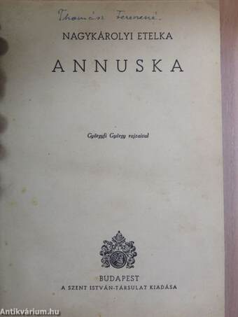 Annuska/A vadóc