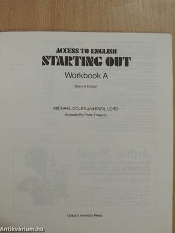 Starting Out - Workbook A