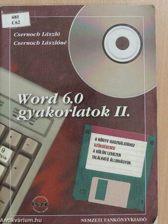 Word 6.0 gyakorlatok II. (töredék)