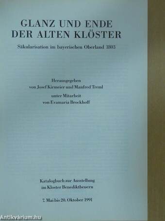 Glanz und Ende der alten Klöster