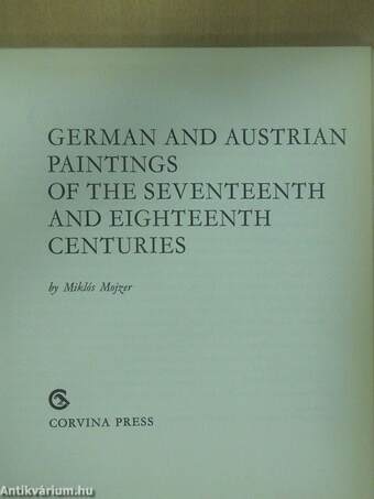 German and Austrian paintings of the seventeenth and eighteenth centuries