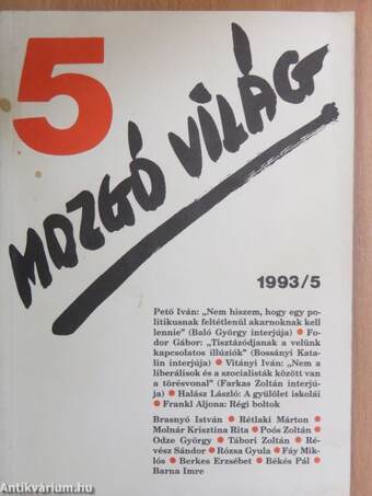 Mozgó Világ 1993. május