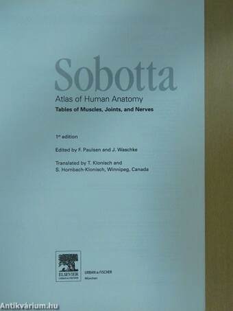 Sobotta - Atlas of Human Anatomy