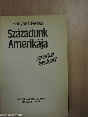 Századunk Amerikája