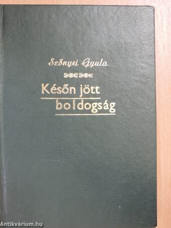 Későn jött boldogság