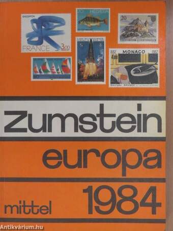 Zumstein Briefmarken-katalog - Mitte Europa 1984