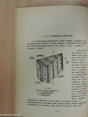 A fa mint korrózióálló szerkezeti anyag a vegyipari üzemekben