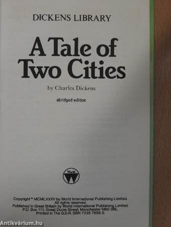 A Tale of Two Cities