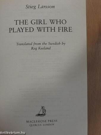 The Girl who Played with Fire