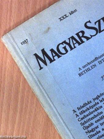 Magyar Szemle 1937. július