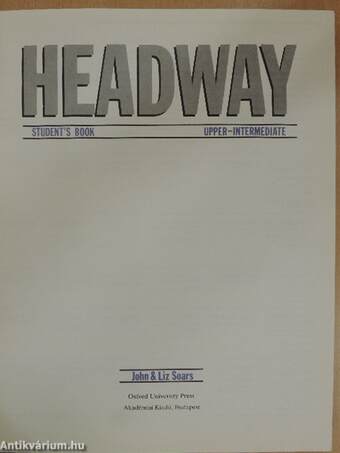 Headway - Upper-Intermediate - Student's Book/Workbook