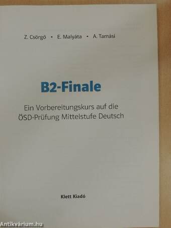 B2-Finale