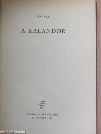 A kalandor