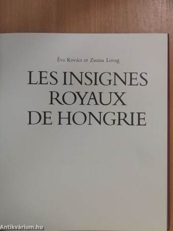 Les insignes royaux de Hongrie