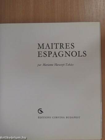 Maitres Espagnols