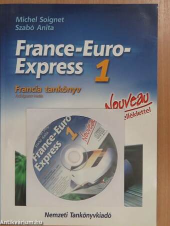 France-Euro-Express 1. - Francia tankönyv - CD-vel