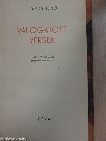 Válogatott versek