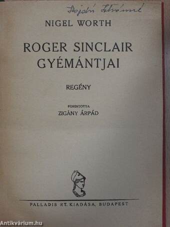 Roger Sinclair gyémántjai