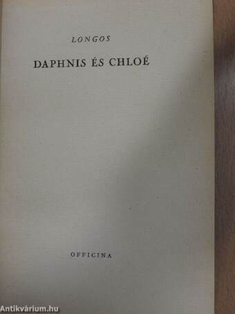 Daphnis és Chloé