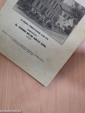 A debreceni Református Dóczi Polgári Leányiskola értesítője az 1936-37. tanévről