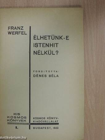 Élhetünk-e istenhit nélkül?