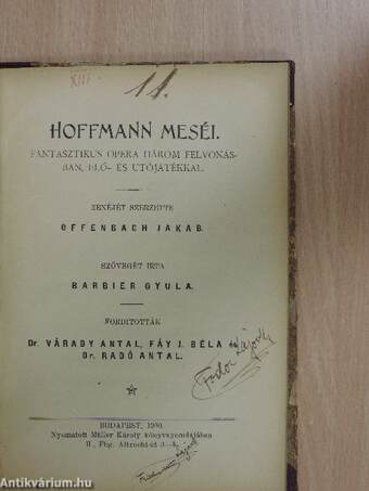 Hoffmann meséi