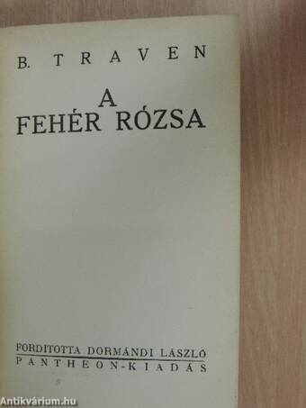 A fehér rózsa